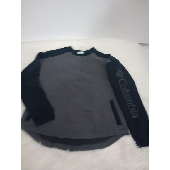 Columbia Womens Sweatshirt Multi Color Block Fleece  Cabincore Cozy Sz S - Picture 1 of 8